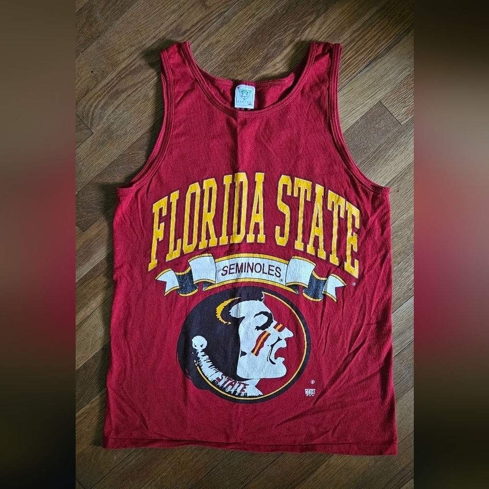 Vintage Florida State Seminoles Graphic Tank Top